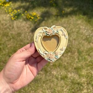 Small heart shaped photo frame